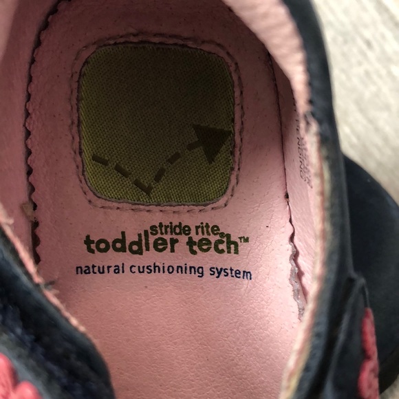 Stride Rite Mary Janes Shoes 8W - Picture 6 of 6